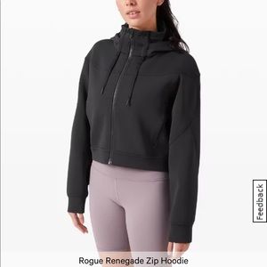 Lululemon Rogue Genegade Zip hoodie jacket size 4